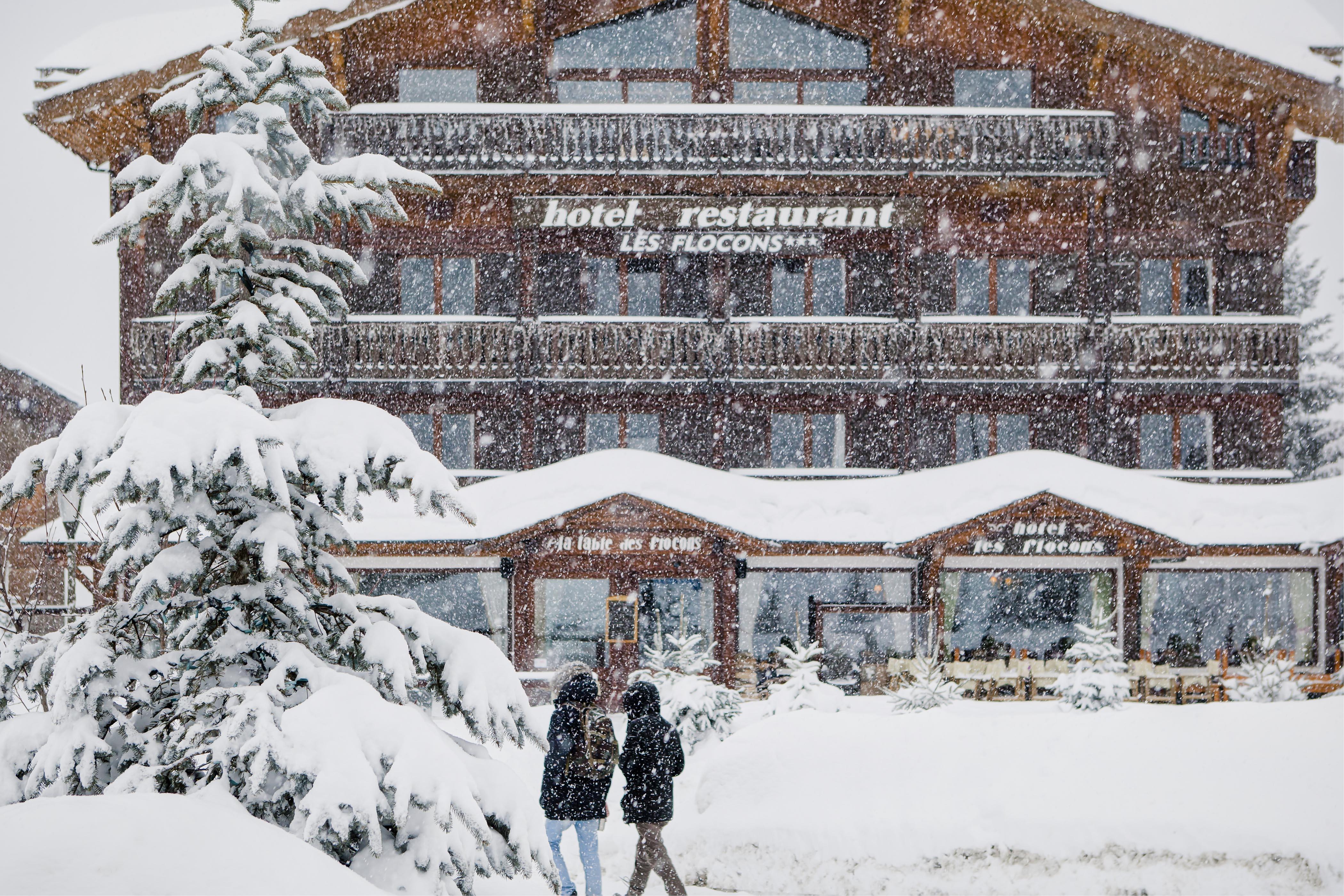 Hotel Les Flocons 쿠쉐벨 외부 사진